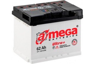 Аккумулятор A-mega Ultra Plus 62 R+ 610 A (EN)