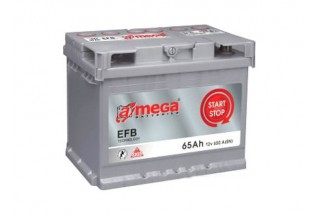 Аккумулятор A-mega EFB 65 R A/h 650A (EN)