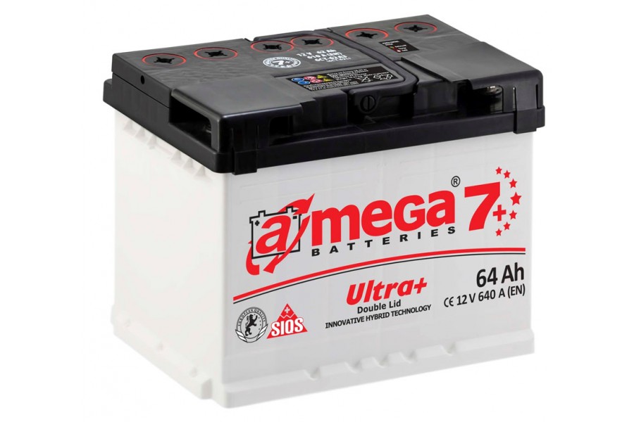 Аккумулятор A-mega Ultra+ 64 R+ A (EN)