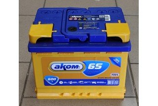 Аккумулятор Akom 65 A/h 600A (EN)