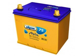 Аккумулятор AKOM Asia 75 A/h 630A L+