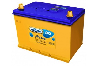 Аккумулятор AKOM Asia 90 A/h 800A L+