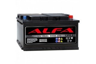 Аккумулятор ALFA Hybrid 110 А/ч 900A R+