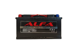 Аккумулятор ALFA Hybrid 100 А/ч 850A L+