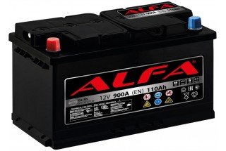 Аккумулятор ALFA Hybrid 110 А/ч 900A L+