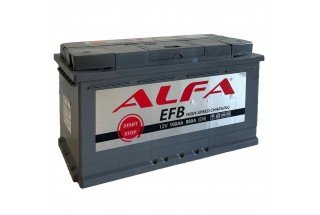 Аккумулятор ALFA EFB 100 А/ч 980A R+