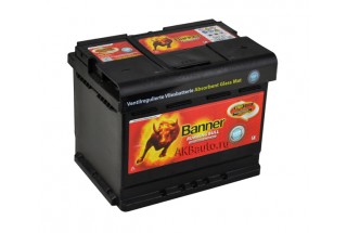 Аккумулятор Banner AGM 60 A/h 640A (EN)