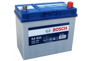 Аккумулятор Bosch S4 021 ASIA (45 А/H), 330A R+ (545 156 033)
