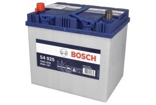 Аккумулятор Bosch S4 025 ASIA (60 A/H) 540A L+ (560411054)