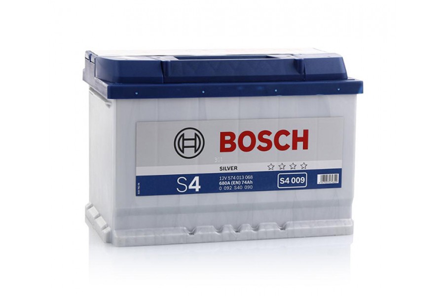 Аккумулятор Bosch S4 009 ,74 А/H, 680A L+ (574 013 068 )