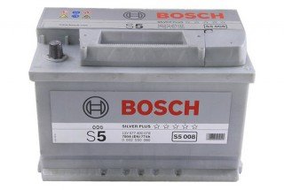 Аккумулятор Bosch S5 008 (77 А/H), 780А R+ (577 400 078)