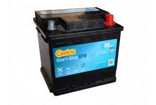 Аккумулятор Centra EFB CL550 55 Ah