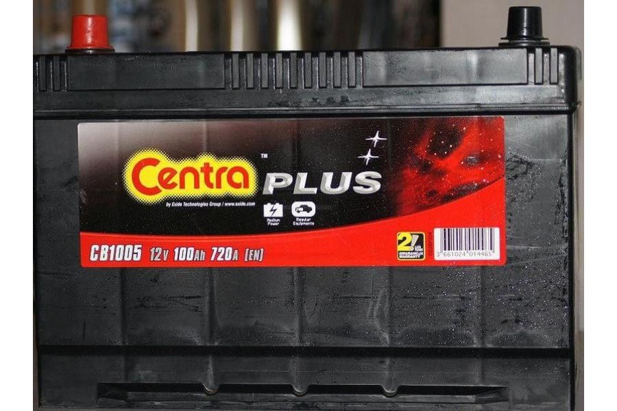 Аккумулятор Centra Plus CB1005 100 А/ч 720A L+