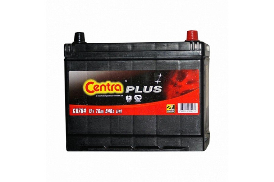 Аккумулятор Centra Plus CB704 70 А/ч 540A R+