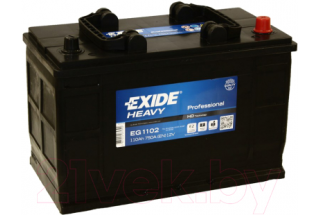 Аккумулятор Exide Professional Heavy 110 A/h 750A R+