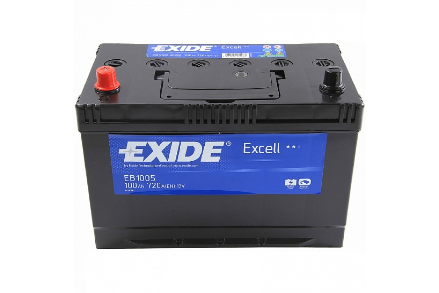 Аккумулятор Exide Excell EB1005 (100 A/h), 720A L+