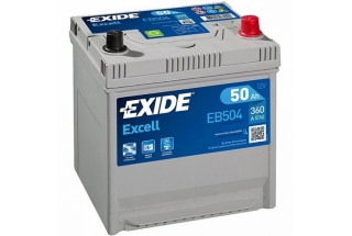 Аккумулятор Exide Excell EB504 (50 A/h), 360A R+