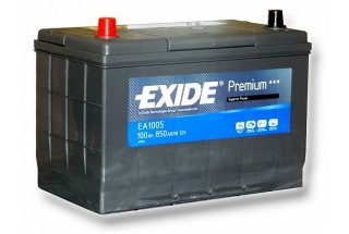 Аккумулятор Exide Premium EA1005 (100 A/h), 850A L+