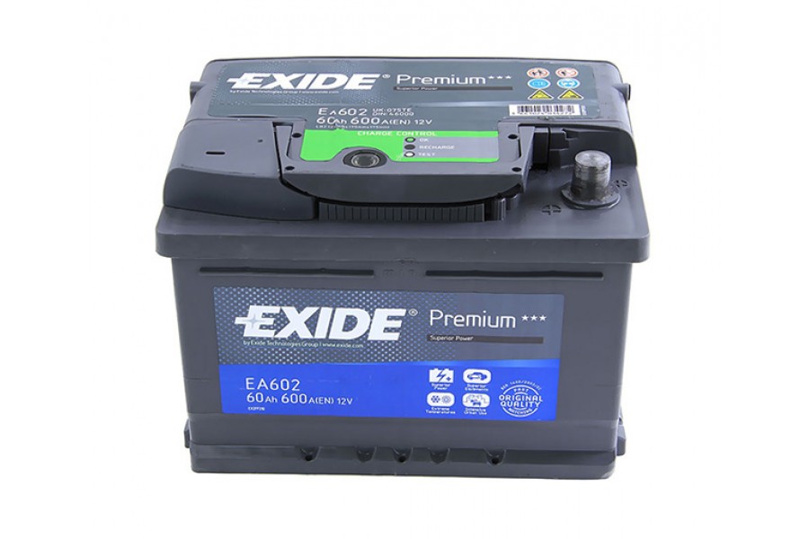 Аккумулятор Exide Premium 61 A/h R 600A (EN) Аккумулятор Exide Premium 61 A/h R 600A (EN)