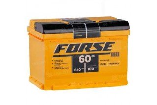 Аккумулятор Forse 6СТ-60 А/ч 640A R+