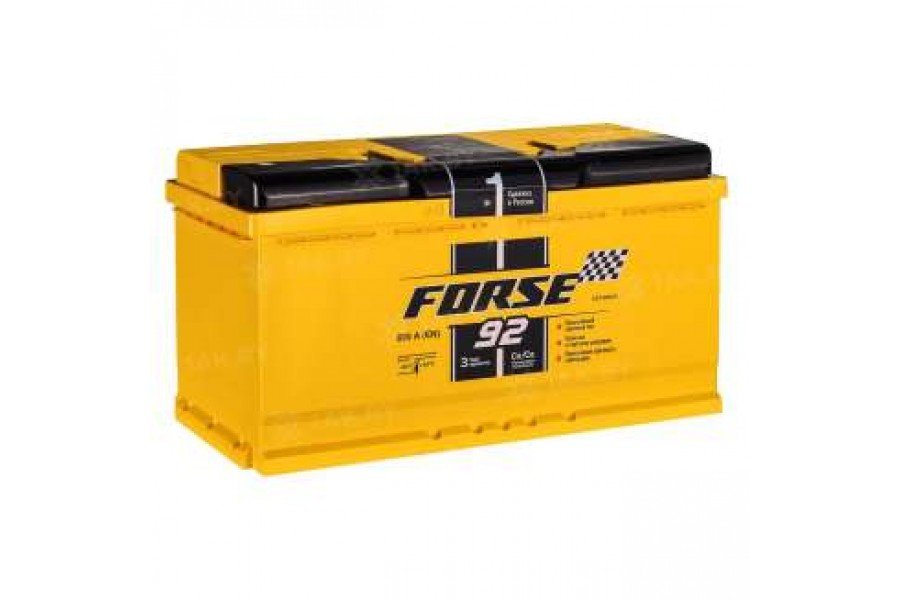 Аккумулятор Forse 6СТ-92 A/h 820A R+ Аккумулятор Forse 6СТ-92 A/h 820A R+