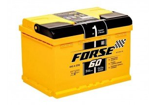 Аккумулятор Forse 6СТ-60 A/h 600A R+