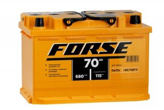 Аккумулятор Forse 6СТ-70 A/h 680A R+