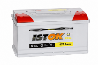 Аккумулятор ИСТОК 90 A/h евро 670A