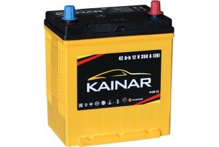 Аккумулятор Kainar Asia 42 JR+ тонкие клеммы с бортом