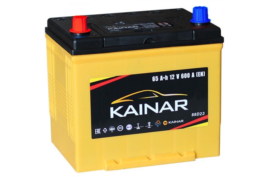 Аккумулятор Kainar Asia 65 JL+ с бортом