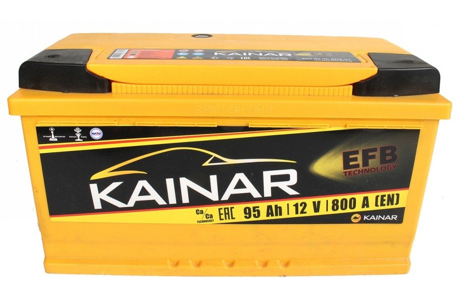 Аккумулятор Kainar EFB 95 A/H 800A R+