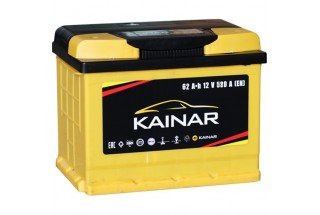 Аккумулятор Kainar 62 A/H 580A R+