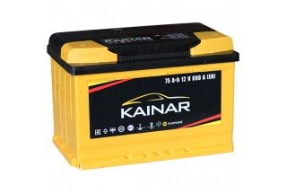 Аккумулятор Kainar 75 A/H 690A R+
