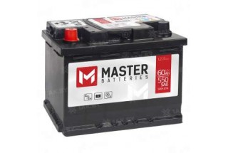Аккумулятор MASTER BATTERIES 60 A/h 500A L+