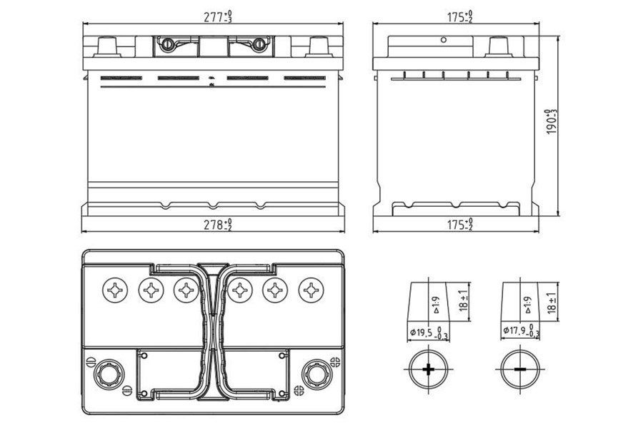  MOLL EFB START-STOP (82074) 74Ah 780A