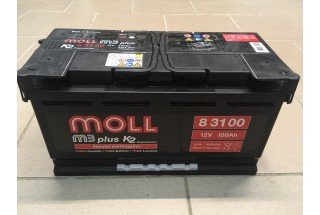 Аккумулятор Moll M3 Plus 100 A/h 850A (EN)