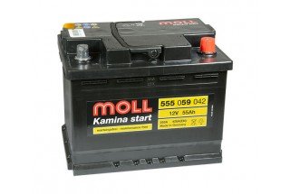 Аккумулятор Moll 55 A/h R 420A (EN)