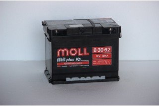 Аккумулятор Moll M3 Plus 62 A/h 600A (EN)