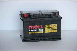 Аккумулятор Moll 74 A/h L 680A (EN)