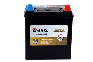 Аккумулятор SPARTA Asia 40 a/h 330A