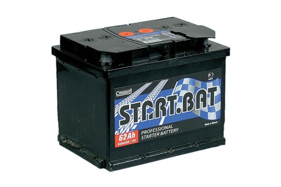 Аккумулятор Start.Bat 62 A/h R+ 450A (EN)