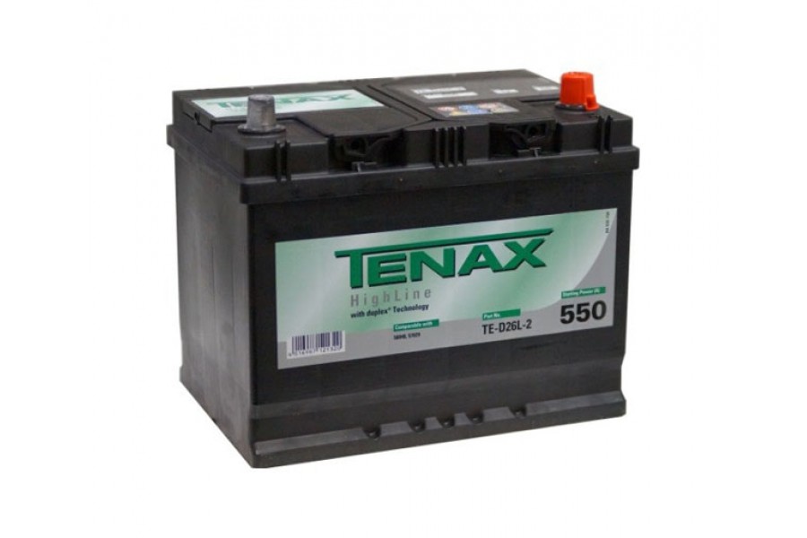 Аккумулятор Tenax 68 A/h Azia 550А (EN)