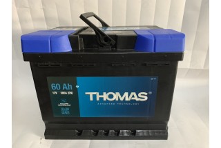 Аккумулятор Thomas 60 A/h 540A R+ низкий
