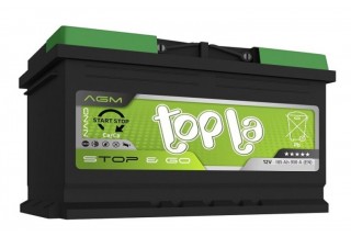 Аккумулятор Topla TOP AGM Stop & Go 105 A/h 950A R+