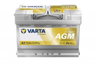 Аккумулятор Varta Silver Dynamic AGM 570 901 076 (70 A/h) 760A
