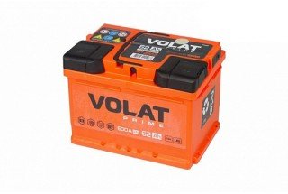 Аккумулятор VOLAT Prime 62 A/H 600A L+