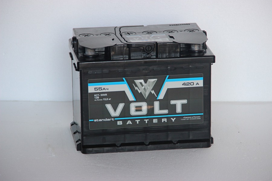 Аккумулятор Volt 55 A/h