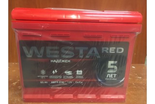 Аккумулятор Westa RED 65 A/h 660A