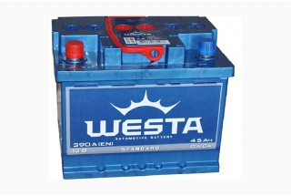 Аккумулятор Westa 45 A/h 390A (EN)