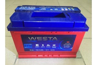 Аккумулятор Westa RED EFB 78 A/h 750A